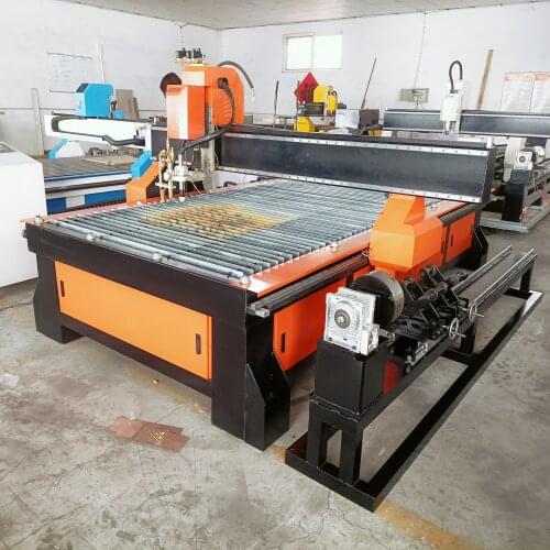 Home Use 1300*2500mm CNC Plasma Cutting Machine For 0.5-35mm Metal 1325 1530