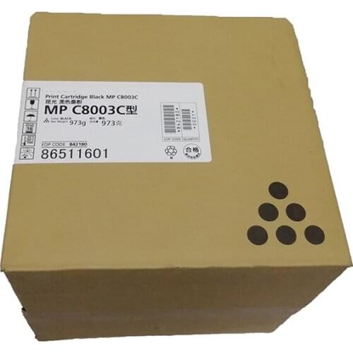 DHL Shipping CMYK Toner Cartridge for Ricoh MP C6503 C8003 MPC6503 MPC8003