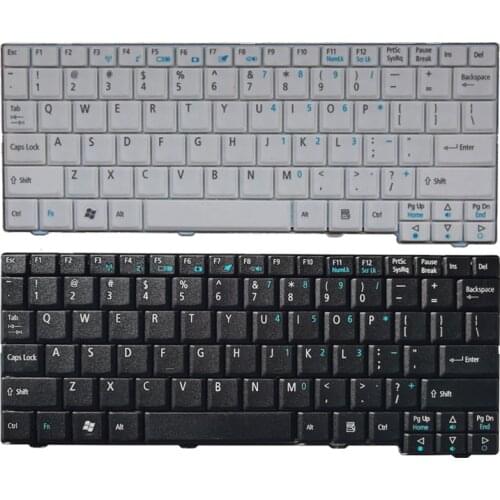 NEW US laptop Keyboard for Acer Aspire One ZG5 D150 A150 A150L ZA8 ZG8 D210 D250 A110 AO531H Emachines EM250 English keyboard