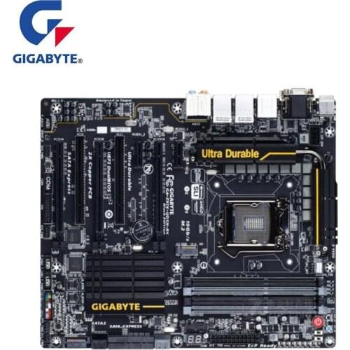 For Gigabyte GA-Z97X-UD5H-BK Z97X-UD5H-BK Motherboard LGA1150 For Intel Z97 Used Desktop Mainboard SATA PCI-E X16 3.0