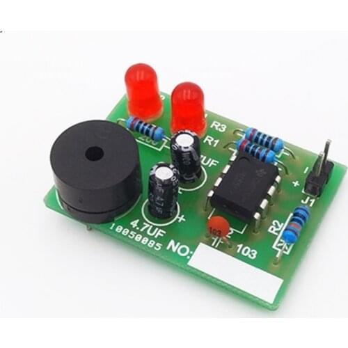 Multivibrator Kit Electronic Training Circuit Double Flashing Lamp Electronic Diy Small Production Welding Practice