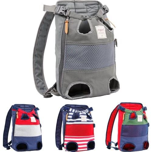 Pet Carriers Breathable Cat Dog Backpack Carrier Outdoor Front Traveling Bag For Puppies Kittens Portable Carry Bag Pet Supplies