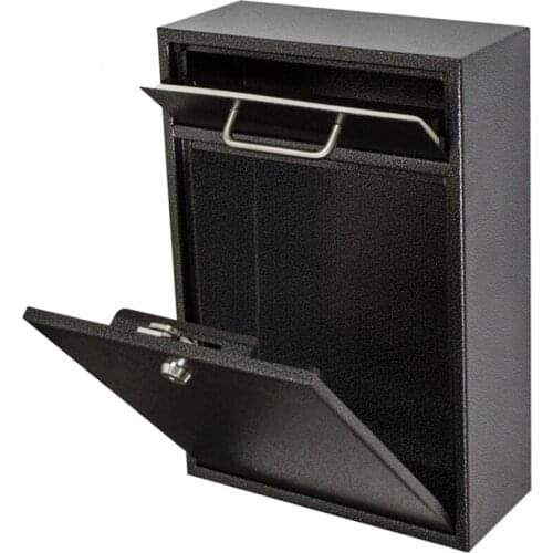 Galvanized steel Design Mailbox Post Box Outdoor wall mounted waterproof mail boxes