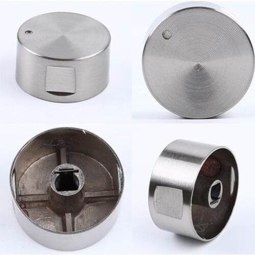 4Pcs Alloy material Rotary Switches Round Knob Gas Stove Burner Oven Kitchen Parts Handles For Gas Stove