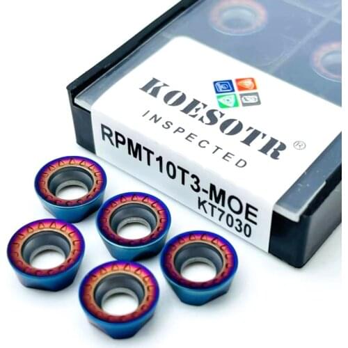 Turning Tool RPMT10T3 RPMW1003 High Quality Blue Nano Coating Internal Turning Carbide Tools Metal Cutting Tool Free Shipping