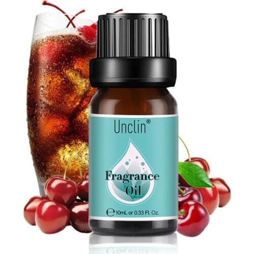 Unclin 10ml Cherry Cola Fragrance Oil For Humidifier Westin White Tea Clean Cotton Black Pepper Summer Crush Essential Oils