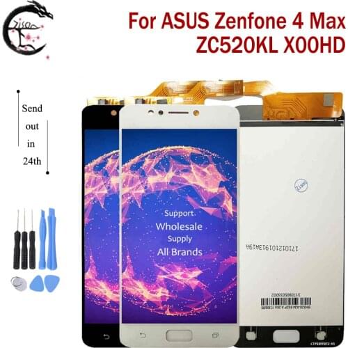 5.5" LCD For ASUS Zenfone 4 Max ZC520KL X00HD LCD Display Screen Touch Sensor Digitizer Assembly ZC520KL Display New AAA Quality