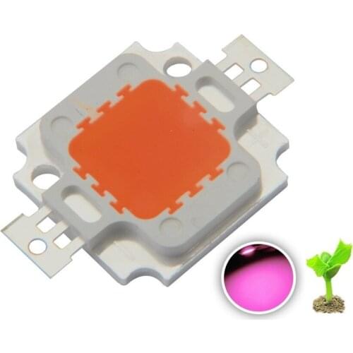 1-10PCS10W 380-840NM 380NM - 840NM Plant Grow Led Lamp Light Full Spectrum Led Grow Light