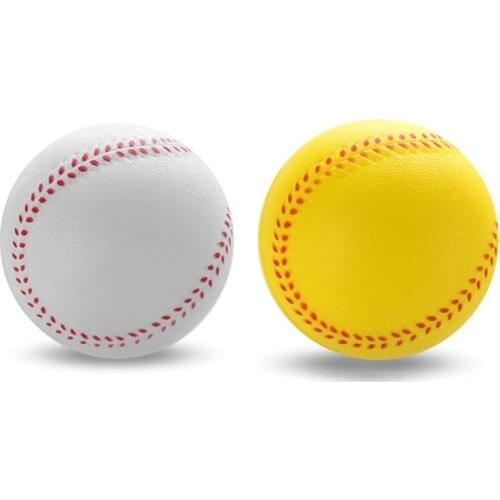 1Pc Universal Handmade Baseballs PVC&PU Upper Hard & Soft Baseball Balls Softball Ball Training Exercise Baseball Balls