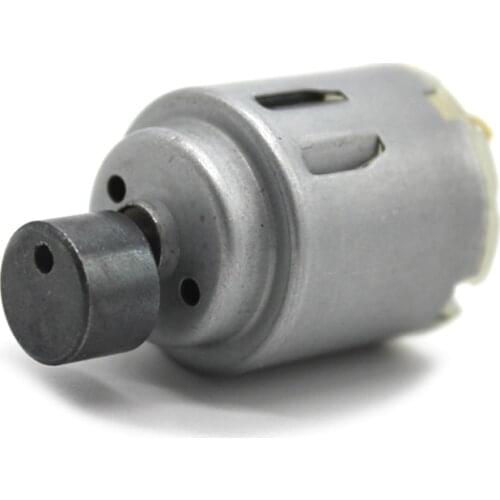 140 Vibration Motor DC 3-6V High Torque Mini Vibrating Motor, Head: Thickness 7 x Diameter 10mm, Toy Vibration Motor Shaft 2mm