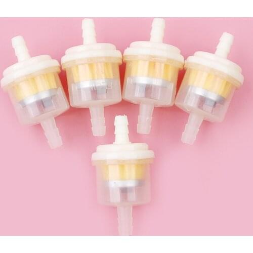 5pcs/lot Fuel Gas Filter For Honda GX110 GX120 GX140 GX160 GX200 GX240 GX270 GX340 GX390 Lawn Mower Engine Spare Part