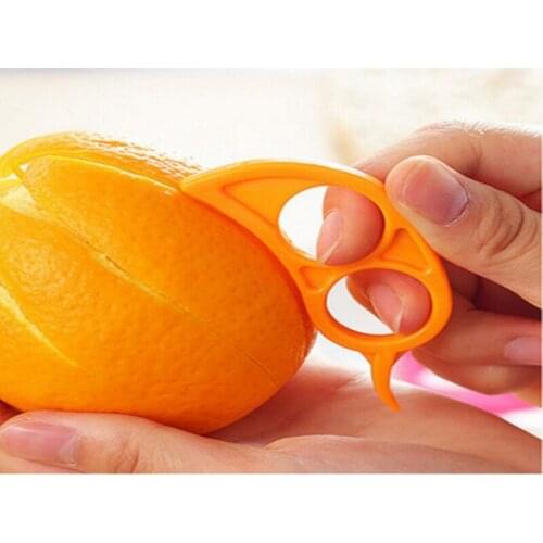 5000pcs/lot Mouse shape Orange Peelers Zesters Opener practical Lemon Fruit Stripper Opener Fruit & Vegetable Cooking Tools