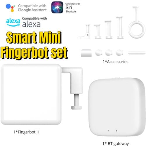 Adaprox Fingerbot The Smallest Robot Smart Life/Tuya/Adaprox APP Control Smart Mechanical Arms Works With Alexa Google Assistant
