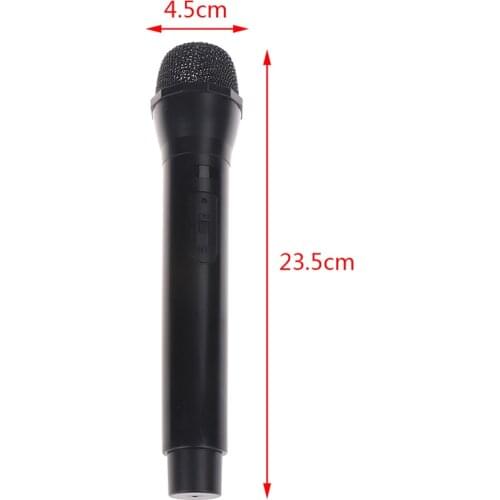1Pc Wireless Bluetooth Karaoke Microphone Handheld Karaoke Mic for Kids Christmas Gift Musical Stage Toy Music Singing Speaker
