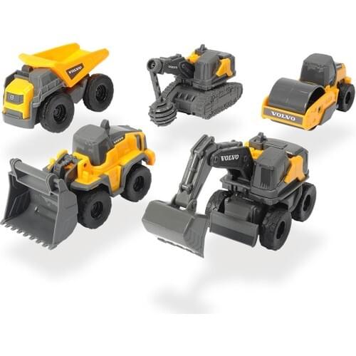 Dickie Toys Volvo Micro Business Machines Educational and Licensed Toy Set