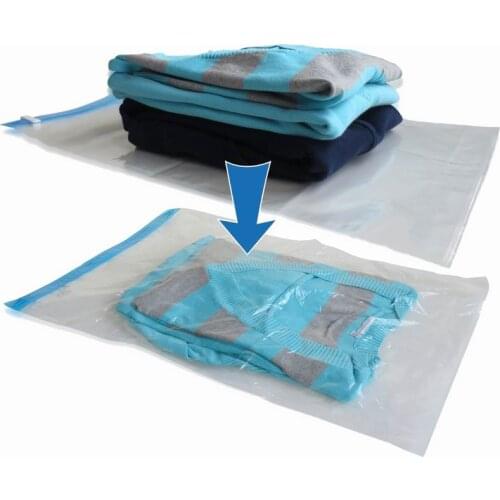 2018 Hot Sale Large Space Storage Luggage Bag Vacuum Seal Travel Compressed Packing Organizer