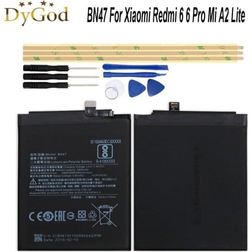 DyGod Xiaomi Mi 6 Phone Batteries