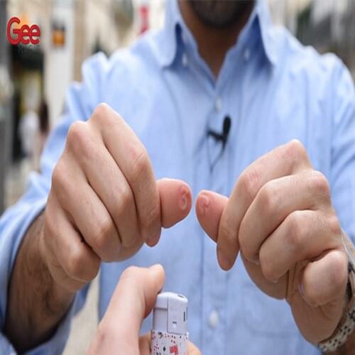 BURN by Gustavo Sereno and Gee Magic Gimmick Horror Magic Tricks Close up Mentalism Magician Illusions Street Magic Props Fun