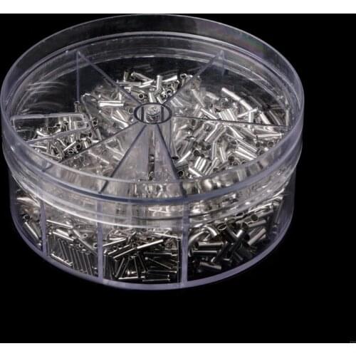 1900 Pcs Copper Crimp Wire Linker Cord End Terminals Electrical Set 0.5-2.5mm