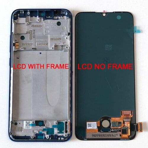 6.09" Original Supor Amoled M&Sen For Xiaomi Mi A3 1906F9 LCD Screen Display+Touch Panel Digitizer Frame For Xiaomi Mi CC9e