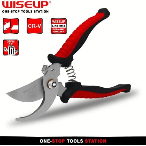 WISEUP professional Pruning Shears gardening scissors Picking Tool Labor saving Branch Trimmer SK5 Multifunction Garden Tools