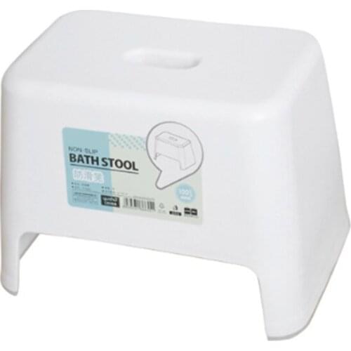 Non-Slip Stool Plastic Stool Bathroom Footbath Stool Durable and Unbreakable Bath Stool