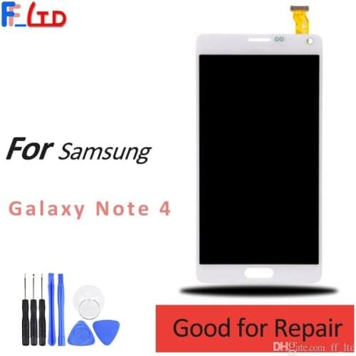 Original replacement lcd for Samsung Galaxy Note 4 LCD Display Digitizer Touch Screen N910 N910T N910P N910V N910A N910E