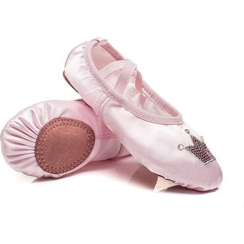 Dancing Shoes Girls Soft Bottom Practice Dancing Shoes Baby Princess Dancing Girls Pink Toddler Ballet Shoes
