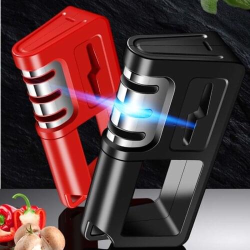 Knife sharpener professional kitchen gadgets diamond sharpening stone Kitchen hand-held sharpener knife scissors sharpener