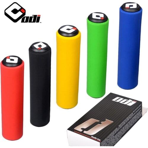 ODI Mountain Bicycle Handlebar Cover Silicone Foam Grips Smooth Soft Anti-slip scooter Handle Grip for Comfortable Cycling