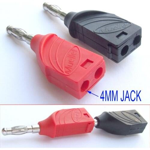 Banana PLUG FOR 4MM BANANA Socket Jack Soldering Iron DIY FOR Meter Test Probes