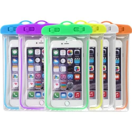 Universal Waterproof Phone Swimming Bag For iPhone 12 11 Pro Max XR Samsung A51 A52 A72 Xiaomi Redmi Note 10 9 8 Pro Cover Case