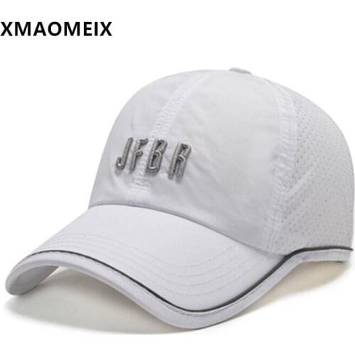 XMAOMEIX Summer Womens Mesh Hat Ultra-thin Breathable Baseball Caps Snapback Cap Mens Cap Adjustable Size Couple Sports Cap