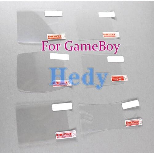 20pcs/lot Screen Lens Protector Film For Nintendo Game Boy Color Advance SP Pocket For GBA GBC GBC GBP GBA SP For GBM console