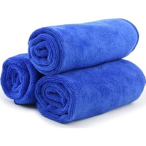 Microfiber Cleaning Towel 1/5/10pcs Micro Fiber Wash Towels for Car Double Layer Extra Soft Cleaning Drying Cloth Car Wash Rags