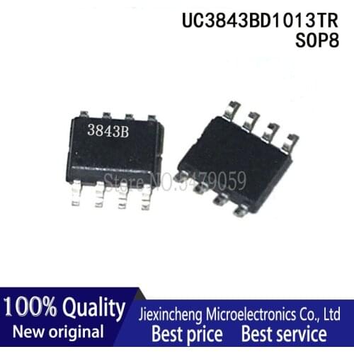 10PCS UC3843BD1013TR 3843B W25X40BVSNIG 25X40BVNIG W25X40CLSNIG 25X40CLNIG SOP8 New original