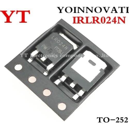 100PCS IRLR024NPBF IRLR024N IRLR024 TO-252 Best quality