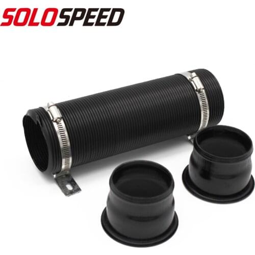3"/76mm Universal Turbo adjustable Air Intake Pipe kit Air Intake Inlet Hose