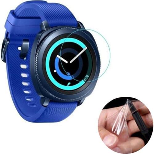 3pcs Soft Ultra Clear Protective Film Guard For Samsung Gear Sport Smart Watch Screen Protector Cover Protection (Not Glass)
