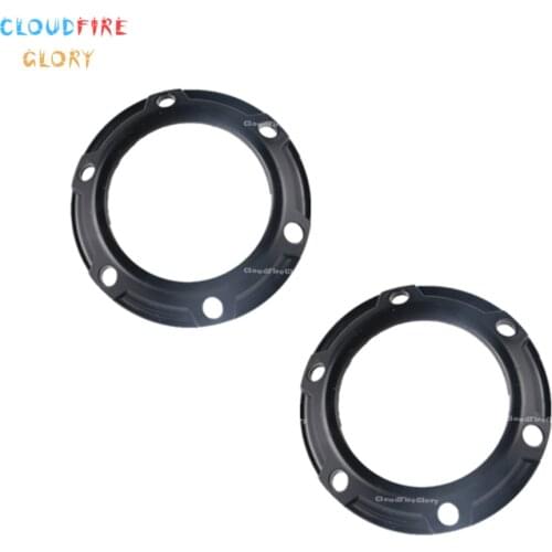 6400A739 1Pcs Or 2Pcs New Front Fog Light Lamp Black Cover Frame For Mitsubishi Outlander 2007 2008 2009