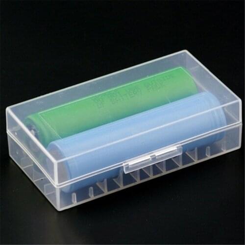 18650 Battery Storage Box Batteries 18650 Li-ion Plastic PVC Box for LG HG2 for Sony VTC6 3.7V Lithium battery