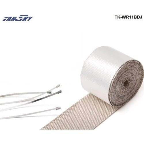 Aluminum Reinforced Tape Heat Shield Resistant Wrap For All Intake pipe Suction Kit For Jeep Cherokee XJ 91-01 TK-WR11BDJ