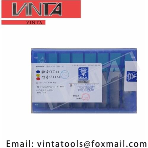 Free shipping high quality 20pcs/lots B116Z YG6/ YG8/ YW1/ YW2/ YT5/ YT14/ YT15 cnc carbide welding inserts