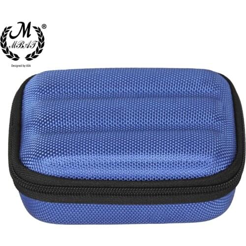 M MBAT Harmonica Case Mouth Organ Box Storage Pack Waterproof Design with Thick Sponge Liner Full Body Protection Beginner Gift
