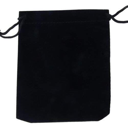30 pcs7x9cm 9x12cm Coloful Velvet Pouches Jewelry Packaging Display Drawstring Packing Gift Bags & Pouches