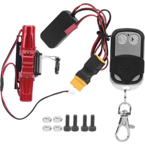 Dual Motor Winch Remote Controller for D90 Axial SCX10 TRX4 TF2 1/10 RC Car XT60 Plug