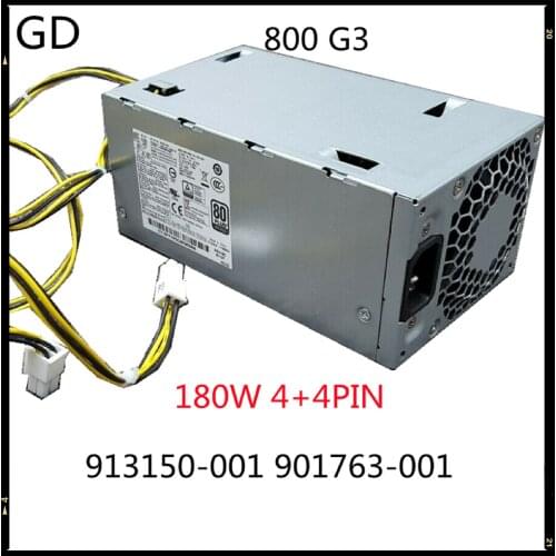 GD Original For HP EliteDesk 800 G3 TWR 180W 4+4PIN Power Supply 913150-001 901763-001 PA-1181-6HV D16-180P2A Full Tested