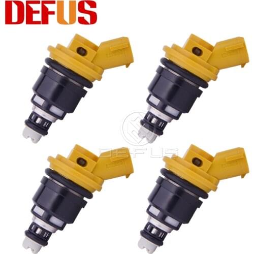 4x 1000cc Fuel Injector 16600-AA170 For JECS/Subaru Sti WRX GC8 2.5L Car Petrol Engine Nozzle Injection Side Feed Injector Valve