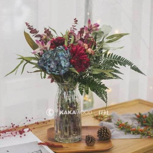 Real Flower DIY Dried Flower Arrangement Floral Set Hand-Held Gift Bouquet Home Table Decoration Flower Fingertip Fairy Tale