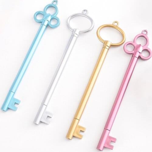 4Pcs/Set Gel Pen Set Key Kawaii School Supplies Office Stationary Photo Album Kawaii Pens School Stationery